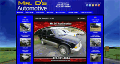 Desktop Screenshot of mrdsautomotive.net