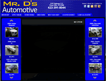 Tablet Screenshot of mrdsautomotive.net